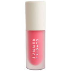 Summer Fridays Dream Lip Oil 4.5ml (Various Shades) Lipgloss Summer Fridays, Summer Fridays Lip Oil Pink Cloud, Summer Lip Gloss, Summer Fridays Lip Oil, Summer Fridays Lip Balm, Dream Skincare, Summer Fridays Lip, Summer Friday, Preppy Makeup