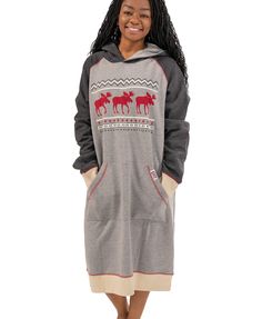 PRICES MAY VARY. OVERSIZED SWEATER DRESS: Can't decide between a hoodie or a nightdress? Why not wear both? This comfortable hooded sweatshirt dress gives you warmth and length for wearing around the house without taking away any mobility. WARM WINTER NIGHTGOWN: Lounge and relax all winter long without getting cold. Our hooded dress with pockets keeps you warm and ready to snuggle at any moment! Keep toasty night and day with these comfy pajamas. CUTE DESIGNS: This extra long hoodie features a c Sleep Hoodie, Hooded Sweatshirt Dress, Comfortable Loungewear, Sweater Dress Oversized, Night Gowns, Pajamas Comfy, Matching Family Pajamas, Hooded Dress, Family Pajamas