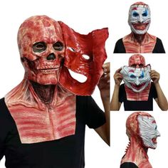 Find ideas๏ฟฝand inspiration for Halloween Masquerade Latex Skeleton Double Face mask Prank party Cosplay Costume, Halloween Masks & Eye Masks Full Face Punk Masks And Prosthetics For Cosplay, Punk Full Face Mask For Cosplay, Punk Style Full Face Masks And Prosthetics For Cosplay, Novelty Masks For Halloween Cosplay, Novelty Masks For Cosplay And Halloween, Spooky Mask For Cosplay, Novelty Masks And Prosthetics For Halloween Masquerade, Novelty Mask For Costume Party And Cosplay Events, Novelty Masks For Costume Party And Cosplay Events