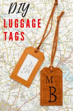 DIY luggage tags 23 Luggage Tag Pattern, Diy Lunch, Tags Ideas, Travel Retail