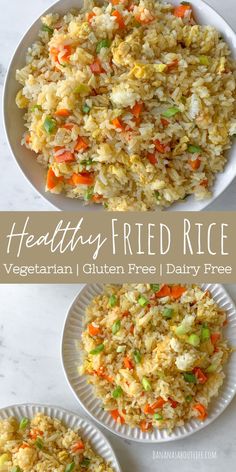 Healthy fried rice