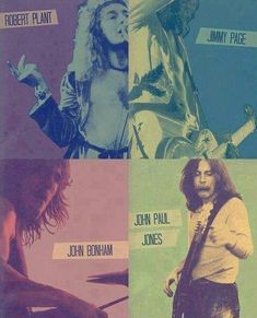 an advertisement for the band's upcoming album, jimmy plant and john paul jones