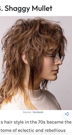 Edgy Shag Haircut, Punk Haircut, Older Hair, Shag Haircut Ideas, Shag Hairstyles, Wild Hair