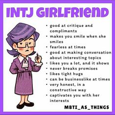 Intj Girlfriend, Intj And Entp, Intj Girl, Intj Characters, Entp And Intj, Intj Humor, Intj Enfp