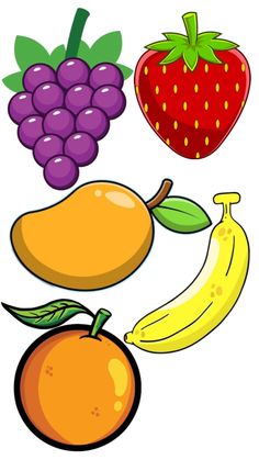 Kids Worksheets Preschool, Fruit Vector, Shapes Preschool, Flashcards For Kids, Bunny Crafts, Tree Drawing, Food Poster, Busy Book, Preschool Worksheets