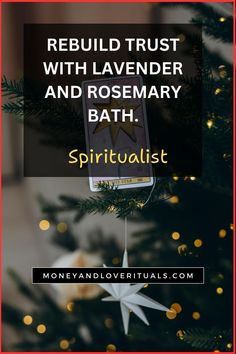 With the witchdoctor’s blessing, immerse yourself in a lavender and rosemary bath to rebuild trust. Their power ensures this soothing ritual melts away past hurt, paving the way for honesty, empathy, and strengthened bonds with loved ones. Rosemary Bath, Lavender And Rosemary, Rebuilding Trust