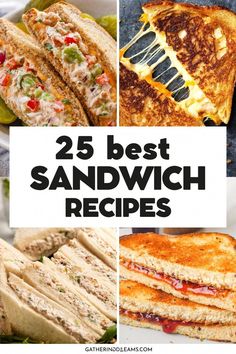 the 25 best sandwich recipes for sandwiches