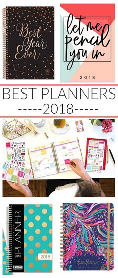 the best planner pages for 2018 and beyond