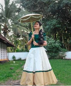 Onam Outfits Ideas Skirt And Top, Traditional Skirt And Top Kerala, Kerala Skirt And Top, Settum Mundum, Kasavu Skirt And Top, Onam Photography, Kerala Style Skirt And Top, Traditional Skirt And Top, Kerala Traditional Dress