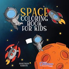 the space coloring book for kids