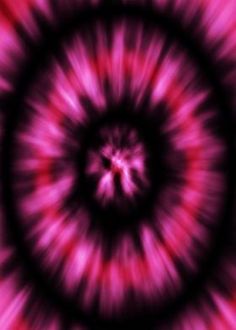 an abstract pink and black spiral design