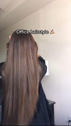 #hairstyle #women'shairstyle #girl'shairstyle #hairstylesforformalevents #simplehairstyle #officehairstyle #easyhairstyle Professional Office Hairstyles, Business Lady Hairstyle, Long Hairstyles Office, Easy Professional Hairstyles Long, Professional Straight Hairstyles, Hair For Interview Business For Women, Long Hairstyles For Formal Events Easy, Hair Style For Office Girl, Hairstyle For Business Women