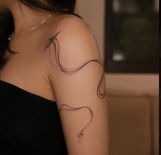 Simple Snake Tattoos For Women, Snake Tattoos Simple, Tattoo Placements For Women, Over Thinking Tattoo, 34 Tattoo, Dreamer Tattoo, Ink Tattoo Design, Red Ink Tattoo, Red Tattoo Ideas