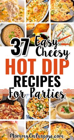 37 Easy Cheesy HOT Dip Recipes For Parties Easiest Dips To Make, Crockpot Party Dip Recipes, Large Party Food Ideas Cheap, Hot Dip Charcuterie Board, Crockpot Appetizers Dips, Best Football Dips, Easy And Cheap Dips, Great Dip Recipes, Good Chip Dip Recipes