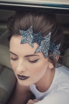 Star Costume Diy, Diy Headpiece, Star Headpiece, Felt Stars, Space Costumes, Star Costume, Headpiece Diy, Bridal Headpiece, Hair Decorations