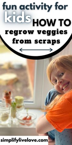 Growing vegetables from scraps is a great way to extend the life of your veggies! It's also a fun indoor activity to do with kids. Learn which fruits and vegetables you can regrow and how easy it is to do it in this post! #gardentips #nowastelifestyle #indoorkidactivities #gardening Growing Vegetables From Scraps, How To Regrow Veggies From Scraps, Grow Food From Scraps, Regrow Vegetables From Scraps, Grow Food Scraps, What Vegetables Can You Grow From Scraps, Direct Sow Vegetables, Homestead Hacks, Homestead Lifestyle