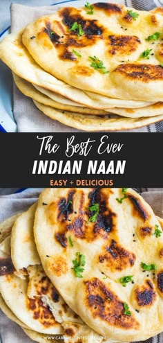 Naan Bread Recipe Indian, Nan Indian Bread, How To Make Nanna Bread, Crispy Naan Bread, Naan Bread Recipe Authentic, Indian Nan Recipe, Best Naan Recipe, Nan Bread Recipe Dinners, Nam Bread Recipes