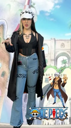 Law Genderbend, Trafalgar Law Cosplay, One Piece Costume, Comic Con Outfits, Cosplay Idea, Cosplay Inspo, One Piece Clothing