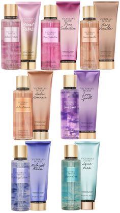 VICTORIA'S SECRET MIST + LOTION Victoria Secret Perfume Collection, Victorias Secret Perfumes, Victoria Secret Scents, Victoria Secret Spray, Victoria Secret Body Spray, Womens Body, Victoria Secret Body Mist