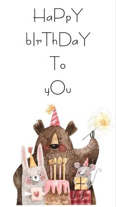 Happy Birthday Illustration, Happy Birthday Art, Birthday Card Drawing, Birthday Illustration, Happy Birthday Pictures, Bday Cards, Hilarious Photos, Birthday Wishes Cards, Happy Birthday Messages