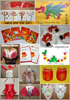 chinese new year crafts and activities for kids to do at home or in the classroom