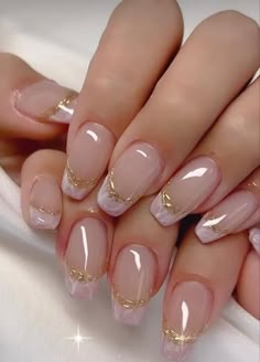 Elegant Touch Nails, Kutek Disney, Ballet Nails, Desain Quilling, Fancy Nails Designs, Nagel Tips, Trendy Nail Design, Bridal Nails, Fancy Nails