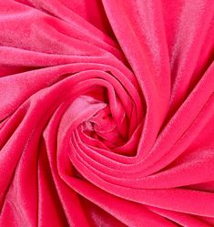 Princess NEON PINK Polyester Stretch Velvet Fabric for Bows, Top Knots, Head Wraps, Scrunchies, Clothes, Costumes, Crafts - 10001 This polyester stretch velvet is a very rich and luxurious fabric with an ultra soft hand and stretch. This fabric also shimmers subtly under the light. Content: 90% polyester, 10% spandex Stretch: 2-way Width: 58 to 60 inches Uses: Tops, skirts, dance wear, costumes, crafts, etc. Under The Lights, Velvet Bow, Stretch Velvet, Pink Velvet, Top Knot, Cut And Color, Luxury Fabrics, Head Wraps, Velvet Fabric