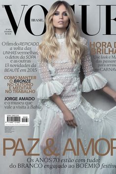 Vogue Brazil, Natasha Poly, Valentino Haute Couture