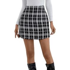 New With Tags Multiple Sizes Available At The Checkout. Color: Plaid Black. (Top Quality Guaranteed) Grid Print, Zipper Closure, A-Line Mini Skirt. Regular Fit, Soft And Comfortable. For Women And Juniors. Great For Casual, Club, Party And Vacation. Mini Skirt Plaid, Black And White Plaid Skirt, White Plaid Skirt, Grid Print, Black And White Plaid, A Line Mini Skirt, Club Party, Plaid Skirt, Plaid Skirts