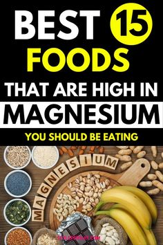 Magnesium is an essential mineral that plays a vital role in various bodily functions, including muscle and nerve function, blood glucose control, and bone health. Click to discover the best healthy foods high in magnesium: #healthy #health #foods #cleaneating Magnesium For Sleep, Calendula Benefits, Magnesium Benefits, Brown Spots Removal, Food Source