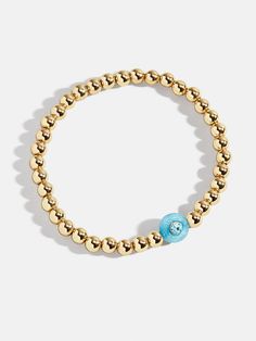 The Semi-Precious Birthstone Pisa Bracelet lets you honor your special day in an extra modern way. Featuring a beautiful birthstone, this semi precious piece is both stylish and meaningful. It's the perfect classic addition to any accessory repertoire. Even better? Pisa, Aquamarine, Special Day, Birthstone, Semi Precious, Gold Bracelet, Light Blue, Bracelet, Gold