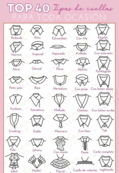 the top 40 types of collars and shirts for women in different styles, sizes and colors