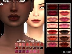 Download Glossy Tinted Lips for Sims 4 at ModsHost NOW! A mostly natural, glossy tint and revamp of the lips. There are 23 color options. Recoloring Allowed: No #lipstick #makeup #mods #gaming #videogames Tinted Lips, Sims 4 Makeup, Glossier Tint, Best Mods, Electronic Art, Lipstick Makeup, Sims 4 Mods, Sims Cc, Lip Tint