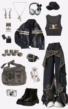 Outfit Ideas For Women Y2k, 90s Aesthetic Outfit Grunge, Grunge Style Ideas, Grunge Forest Aesthetic Outfits, Skater Grunge Aesthetic Outfits, Indie 2000s Aesthetic, Indy Aesthetic Outfits, 2000s Dark Fashion, 2000s Clothes Aesthetic