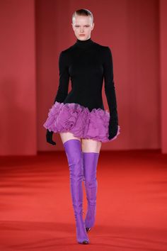 Fall 2023 Ready To Wear, 2023 Ready To Wear, David Koma, Vogue Runway, Fall 2023, Fashion Show Collection, Purple Fashion, Stage Outfits, London Fashion Week