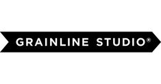 a black and white sign that says grainline studio