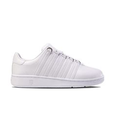 K-Swiss Classic VN "White/White" Women's Shoe - Hibbett | City Gear Herringbone Brick, K Swiss Shoes, Cole Haan Men, White Shoes Women, Trail Shoes, Blue Sneakers, Suede Sneakers, White White, White Sneakers