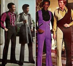 1970s: Jumpsuits for Men- HarpersBAZAAR.com 70s Men Fashion, Moda Disco, 1970s Mens Fashion, 70s Mens Fashion, 70s Fashion Disco, 1970s Looks, 1970s Men, 1970s Clothing, 70s Men