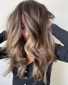 SHARON - BRUNETTE & BLONDE SPECIALIST| BRUNETTE ACADEMY EDUCATOR on Instagram: "Tone on tone on tone #btconeshot2023_balayage #btconeshot2023_brunettes" Natural Bayalage Light Brunette, Root Blend Brunette, Creamy Brunette Balayage, Bronde Balayage Cool Tone, Lived In Dirty Blonde Hair, Ash Balayage Brunette, Light Brunette Balayage Hair Ashy, Taupe Brown Hair, Low Light Balayage