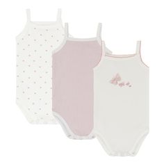 Ely's & Co. has got you covered with their 3 Pack Jersey Cotton Undershirts, perfect for your baby girl. You're little one will be Pretty in Pink with these soft and stylish undershirts! Pink Butterfly | Floral Dots | Pin Stripes Butterfly Spaghetti Straps Ely’s & Co is a family-owned, customer focused business, founded by a mom and dad seeking to provide the highest quality bedding products for their children - and yours! Truly understanding the needs and wants of parents, our products are designed with the strictest standards of safety, the purest materials, and the utmost comfort and convenience. In line with our commitment to excellence, our environmentally friendly products, many completely organic, are crafted from 100% Cotton, fashioning the softest, coziest resting place for your b Fame Clothes, Casual Short Sleeve Dress, High Quality Bedding, Cotton Bodysuit, Quality Bedding, Ely, Pink Butterfly, Future Kids, Baby Fever