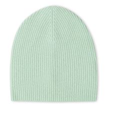 Style Republic's cashmere ribbed beanie hat is made not only of the highest quality cashmere but is also beautiful in appearance. This casual style will go well with any winter outfit. Green Beanie, Color Pastel, Pastel Green, Cashmere Scarf, Winter Outfit, Beanie Hat, Long Length, Beanie Hats, Extra Long