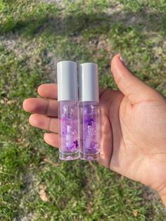 this is a smooth mosturizing purple gloss with a grape flavor  that comes off as clear on the lips 💕 Purple Cosmetics, Purple Aesthetic Makeup Products, Lavender Lip Gloss, Purple Lip Gloss Aesthetic, Lip Gloss Purple, Perfume Oil Recipes, Purple Lip Gloss, Victoria's Secret Perfume, Lilo And Stitch Merchandise