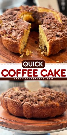 Try this easy-to-make Quick Coffee Cake! This packed with flavor quick bread recipe is perfect to have for your Christmas morning breakfast. It's so tasty and delicious that would satisfy your craving in the morning. This can also be an awesome holiday brunch ideas to have. Coffee Cake Easy Quick, Coffee Cake Bundt Pan Easy Recipes, Bunt Cake Breakfast Recipes, Bundt Pan Coffee Cake, Coffee Cake In Bundt Pan, Bundt Pan Coffee Cake Recipes, Bundt Cake Breakfast Recipes, Coffee Bundt Cake Recipes, Coffee Cake Bundt Pan