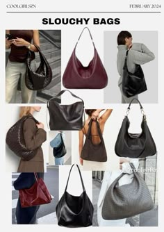 Uni Bag, Slouchy Bag, Uni Outfits, Girly Bags, Fancy Bags, Pretty Bags, Outfits Aesthetic, Smart Casual, Look Fashion