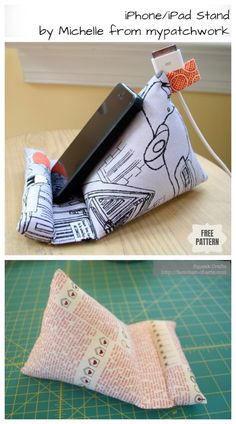 an image of some kind of pouch that is made out of fabric