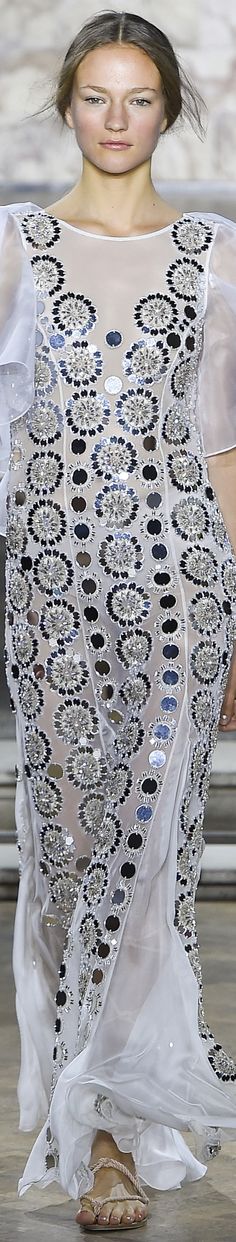 Temperley London Spring 2016 vogue Fashion Week 2016, Let It Shine, Fashion Gowns