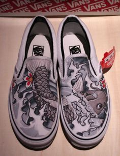 Social Perception, Customized Vans, Paint Shoes, Painted Converse, Vans Custom, Shoe Painting, Painted Vans