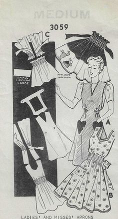 an advertisement for ladies'and misses clothing from the 1950's