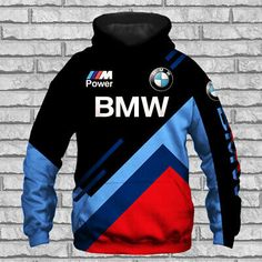 Custom Bmw, Bmw M Power, Hoodie For Men, 3d Hoodie, Athletic Outfits, Mens Sweatshirts Hoodie, Zipper Hoodie, Accessories Men, Hoodie Print