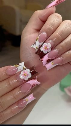 #nails #inspo #pretty Shorts Nails, Acrylic Nail Designs Coffin, Simple Acrylic Nails, Nail Sets, Acrylic Nails Coffin Pink